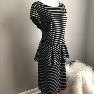 Plus size Peplum dress